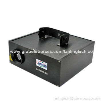 1W RGB 10kpss 4-in-1 3D ILDA Animation Laser Light